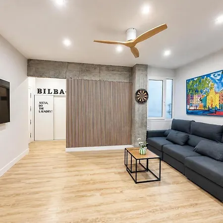 Apartment Guggenheim City Center 3Hab 2Banos Free Parking